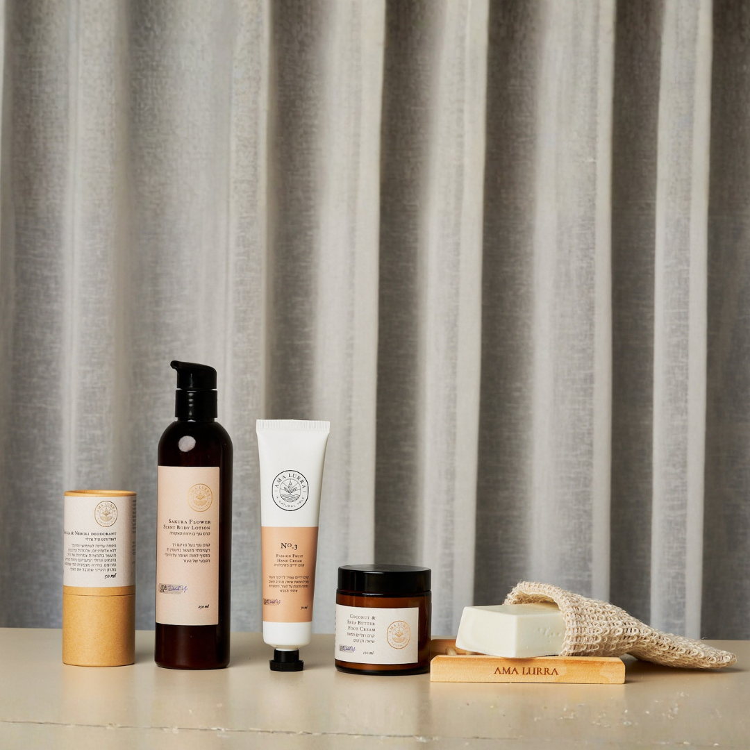 חבילת טיפוח גוף טבעית