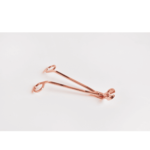 מספריים לנר בגוון זהב אדום