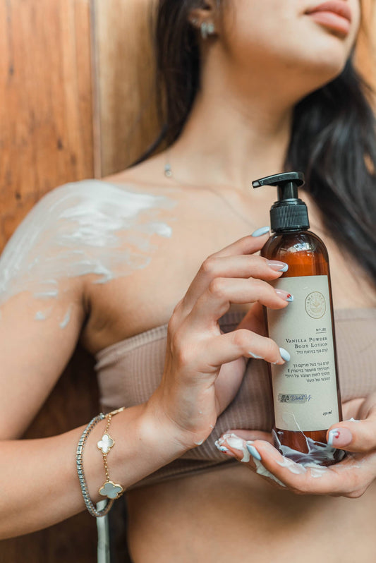 קרם גוף בריח פרחי וניל