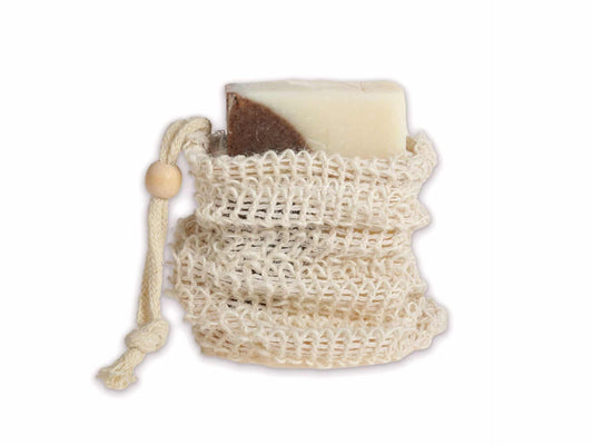 שקית קרצוף לסבון טבעי