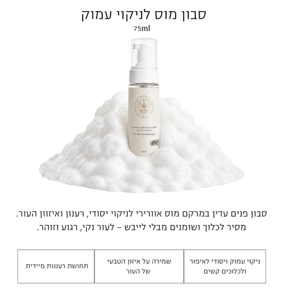 סבון מוס לניקוי הפנים