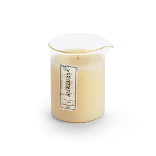 נר שמן עיסוי טבעי - ללא ריח