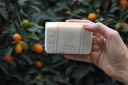 סבון טבעי תפוז וקינמון